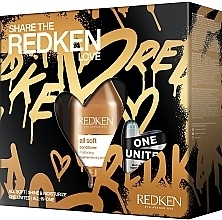 Fragrances, Perfumes, Cosmetics Bundle - Redken All Soft Share the Love (sham/300ml + h/cond/300ml + h/treat/150ml)