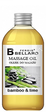 Bamboo & Lime Massage Oil - Fergio Bellaro Massage Oil Bamboo&Lime — photo N2