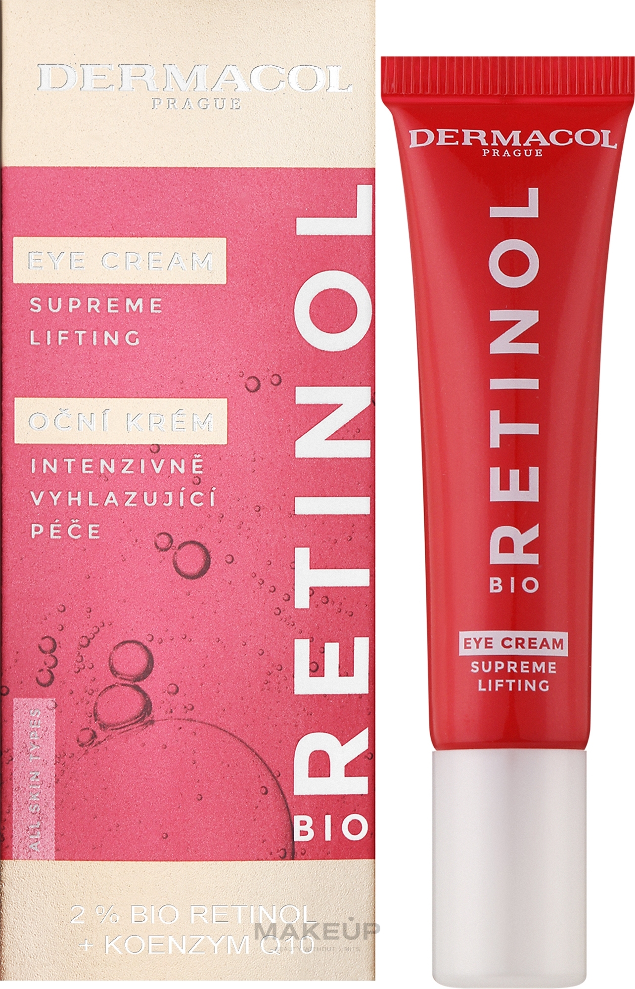 Retinol Eye Cream - Dermacol Bio Retinol Eye Cream — photo 15 ml