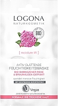 Fragrances, Perfumes, Cosmetics Moisturizing Damask Rose Mask - Logona Moisture Lift Active Smoothing Moisture Mask