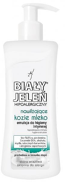 Hypoallergenic Emulsion for Intimate Hygiene with Goat Milk - Bialy Jelen Hypoallergenic Emulsion For Intimate Hygiene — photo N1