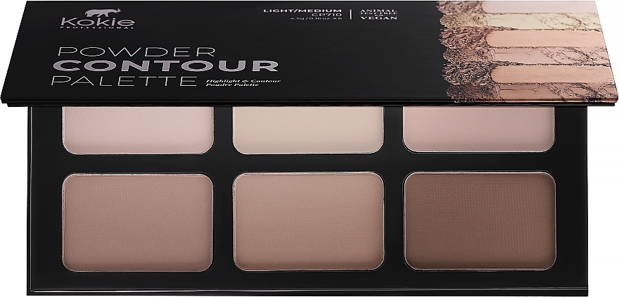 Makeup Palette - Kokie Professional Powder Contour Palette — photo N1