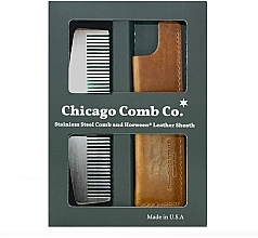 Fragrances, Perfumes, Cosmetics Set - Chicago Comb Co CHICA-3-SET (comb/1pcs + case/1pcs) (1 szt.)