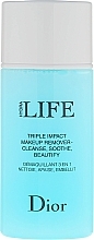 Makeup Remover 3 in 1 - Dior Hydra Life Triple Impact Makeup Remover — photo N2