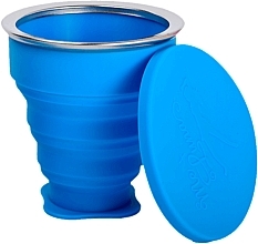 Fragrances, Perfumes, Cosmetics Container for Menstrual Cup Disinfection, 225 ml, blue - MeLuna
