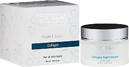 Fragrances, Perfumes, Cosmetics Collagen Night Cream - Dr. Sea Night Cream