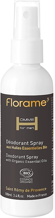 Deodorant - Florame Homme Deodorant Spray — photo N2