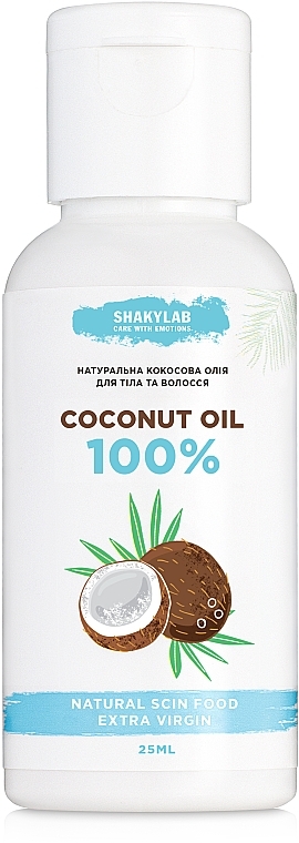 Coconut Oil 100% Pure - SHAKYLAB Coconut Oil — photo N1