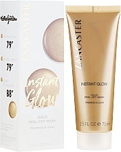 Fragrances, Perfumes, Cosmetics Skin Radiance Mask - Lancaster Instant Glow Gold Peel-Off Mask