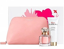 Fragrances, Perfumes, Cosmetics Guerlain Mon Guerlain - Set (edp/30ml + b/lot/75ml + bag)