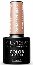 Gel Polish - Claresa Perfect Nude Color Soak Off UV/LED — photo N4