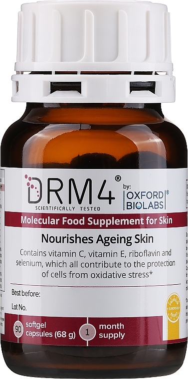 Molecular Dietary Supplement for Skin Perfection - Oxford Biolabs DRM4 — photo N1