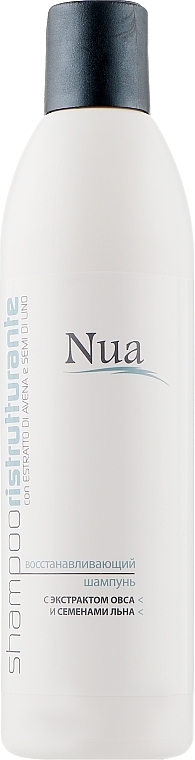 Repairing Shampoo with Oat & Linseed Extract - Nua Shampoo Ristrutturante — photo N1
