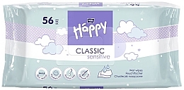 Sensitive Wet Wipes, 56 pcs - Bella Baby Happy Sensitive & Aloe Vera — photo N1