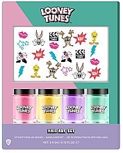 Fragrances, Perfumes, Cosmetics Set - Paladone Beauty Looney Tunes Beauty Nail Art Set (nail/polish/5ml + sticker/1pcs)