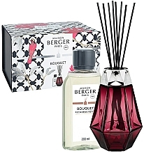 Fragrances, Perfumes, Cosmetics Set - Maison Berger Wilderness Prisme Granat Diffuser Set (diffuser/200ml + refill/200ml)