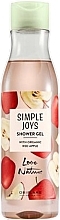 Fragrances, Perfumes, Cosmetics Applee Shower Gel - Oriflame Love Nature Simple Joys Shower Gel