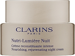 Fragrances, Perfumes, Cosmetics Night Rejuvenating Cream - Clarins Nutri-Lumière Nuit Nourishing Rejuvenating Night Cream