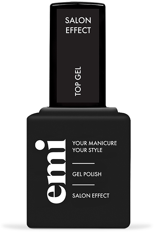 Gel Top Coat - Emi Salon Effect Top Gel — photo N2