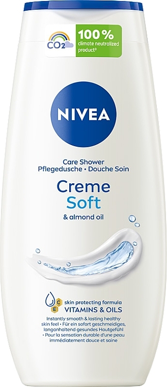 Shower Care Gel "Moisturizing and Care" - NIVEA Bath Care Creme Soft Shower Gel — photo N1