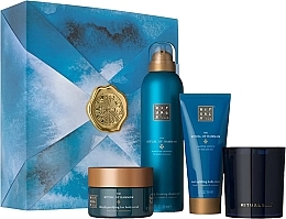 Fragrances, Perfumes, Cosmetics キット - Rituals The Ritual Of Hammam (sh/foam/200ml + b/cr/100ml + b/scrub/125g + candle/140g)