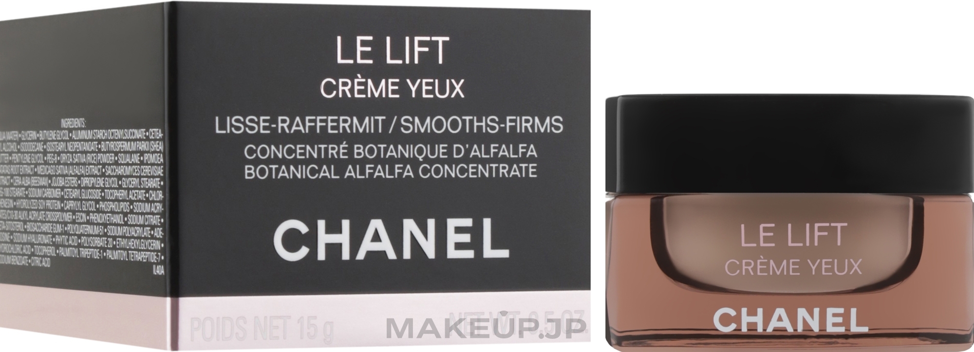 Eye Cream - Chanel Le Lift Creme Yeux Botanical Alfalfa Concentrate — photo 15 g