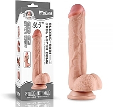 Fragrances, Perfumes, Cosmetics Dildo - LoveToy Sliding Skin Dual Layer Dong 9.5"