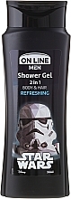 Fragrances, Perfumes, Cosmetics 2-in-1 Shower Gel-Shampoo - On Line Star Wars Refreshing