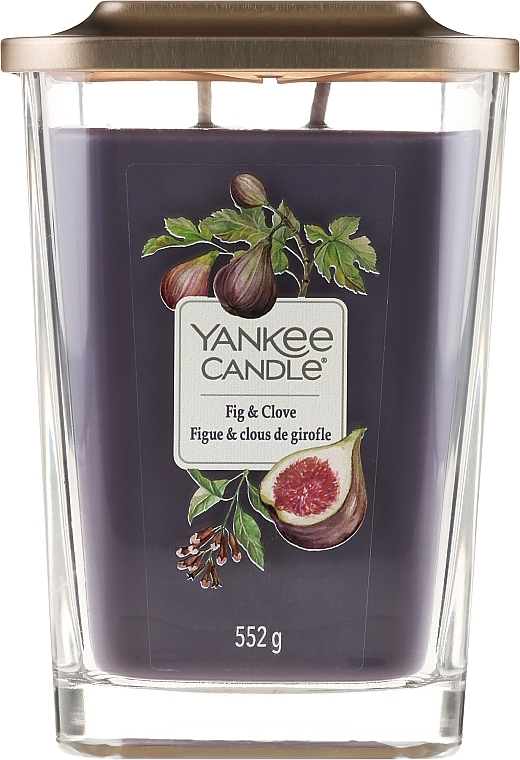 Scented Candle - Yankee Candle Elevation Fig & Clove — photo N3