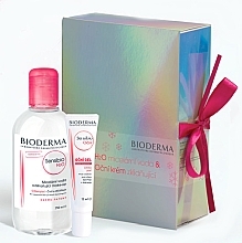 Fragrances, Perfumes, Cosmetics Set - Bioderma Sensibio (micel/water/250ml + eye/cr/15ml)