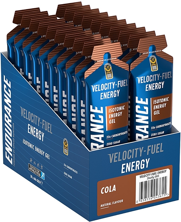 Isotonic Energy Gel 'Cola' - Applied Nutrition Endurance Energy Isotonic Energy Gel Cola — photo N1