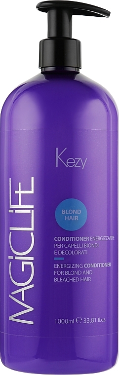 Strengthening Conditioner for Blonde Hair - Kezy Magic Life Blond Hair Energizing Conditioner — photo N3