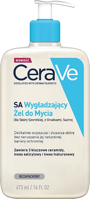 Softening Cleansing Gel for Soft, Rough & Uneven Skin - CeraVe Softening Cleansing Gel For Dry, Rough And Uneven Skin — photo N1