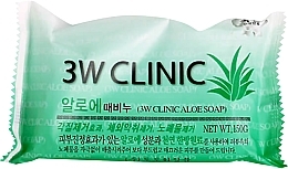 Fragrances, Perfumes, Cosmetics Aloe Vera Soap - 3W Clinic Dirt Soap Aloe