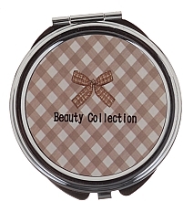 Fragrances, Perfumes, Cosmetics Round Mirror 85598, checkered - Top Choice Beauty Collection Mirror