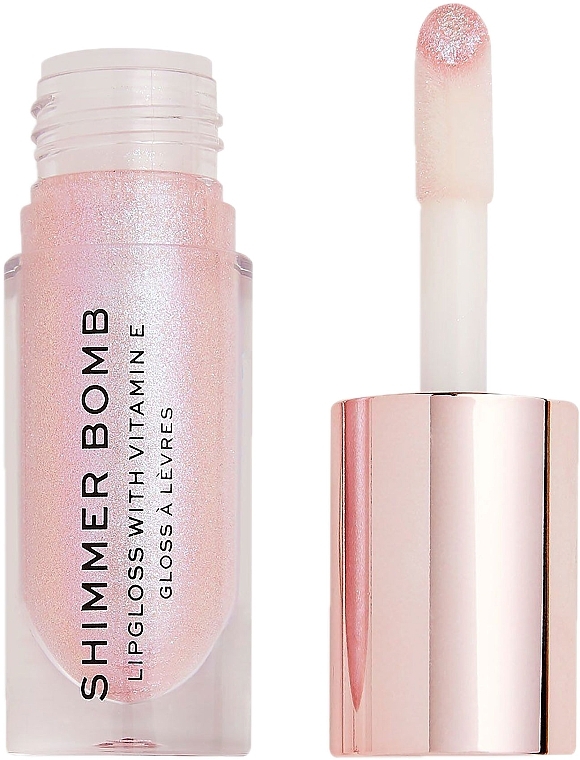 Lip Gloss - Makeup Revolution Shimmer Bomb Lip Gloss — photo N2