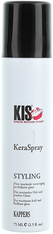 Maximum Hold Hair Spray - Kis Care Styling KeraSpray — photo N4