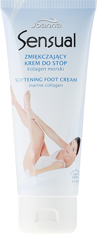 Foot Cream "Marine Collagen" - Joanna Sensual Cream — photo N3