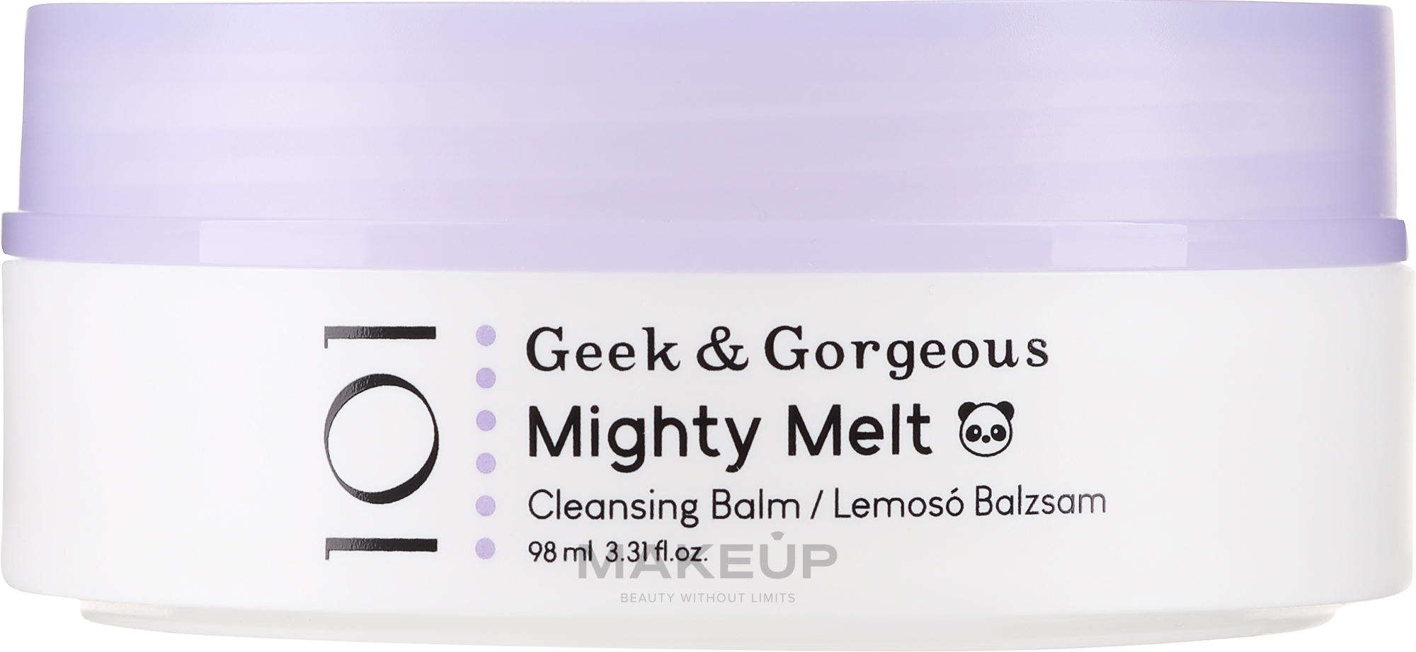 Face Cleansing Balm - Geek & Gorgeous Mighty Melt Cleansing Balm — photo 98 ml