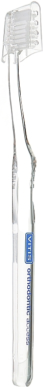 Toothbrush, medium, transparent - Dentaid Vitis Orthodontic Access — photo N2