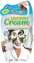 Fragrances, Perfumes, Cosmetics Coconut Facial Cream Mask - 7th Heaven Coconut Cream Mask