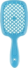 Fragrances, Perfumes, Cosmetics Hair Brush, blue - Janeke Superbrush Neon