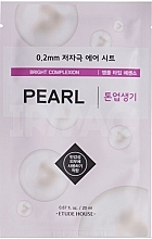 Fragrances, Perfumes, Cosmetics Ultra Thin Pearl Face Mask - Etude House Therapy Air Mask Pearl