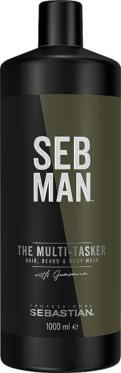 3-in-1 Hair, Beard & Body Shampoo - Sebastian Professional Seb Man The Multi-Tasker  — photo N3