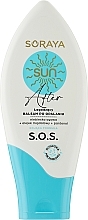 Fragrances, Perfumes, Cosmetics Soothing After Sun Balm with Blue Agave, Almond Oil & Panthenol - Soraya SOS After Sun