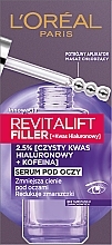 Fragrances, Perfumes, Cosmetics Eye Serum - L'Oreal Paris Revitalift Filler (ha)