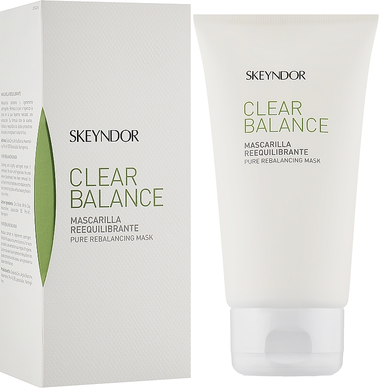 Cleansing Mask - Skeyndor Clear Balance Pure Comfort Mask — photo N4