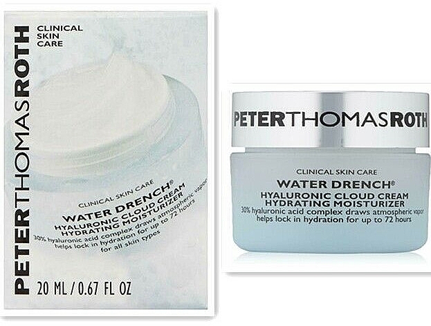 Moisturizing Face Cream - Peter Thomas Roth Water Drench Hyaluronic Cloud Cream (mini) — photo N1