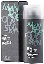 Fragrances, Perfumes, Cosmetics Face & Body Peeling Gel - Dr. Spiller Manage Your Skin Gentle Face & Body Peeling Gel