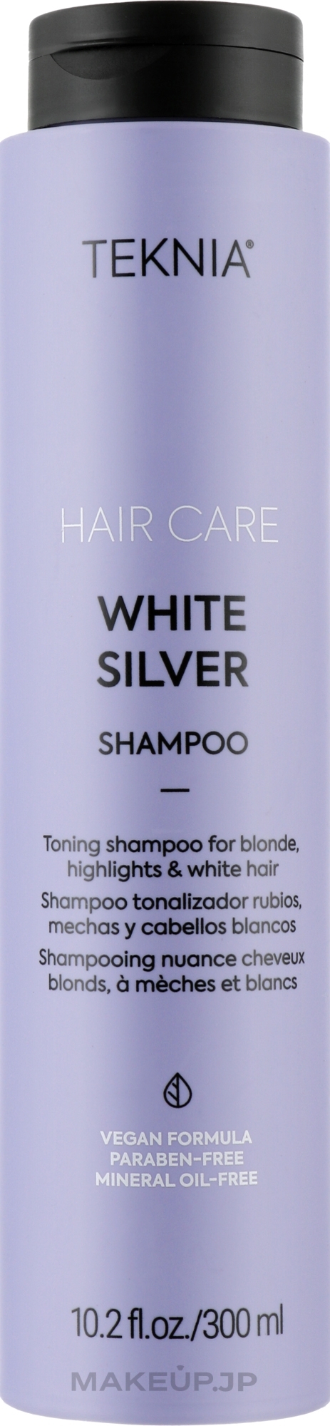 Toning Anti-Yellow Hair Cream - Lakme Teknia White Silver Shampoo — photo 300 ml